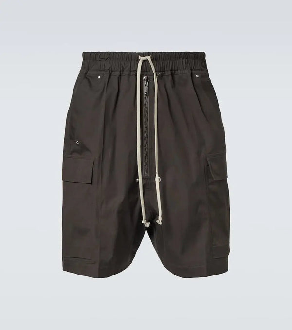 Rick Owens Cargobela cotton-blend shorts | LYBSTORE