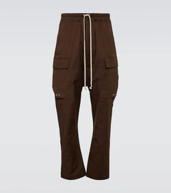 Rick Owens Cotton-blend cargo pants