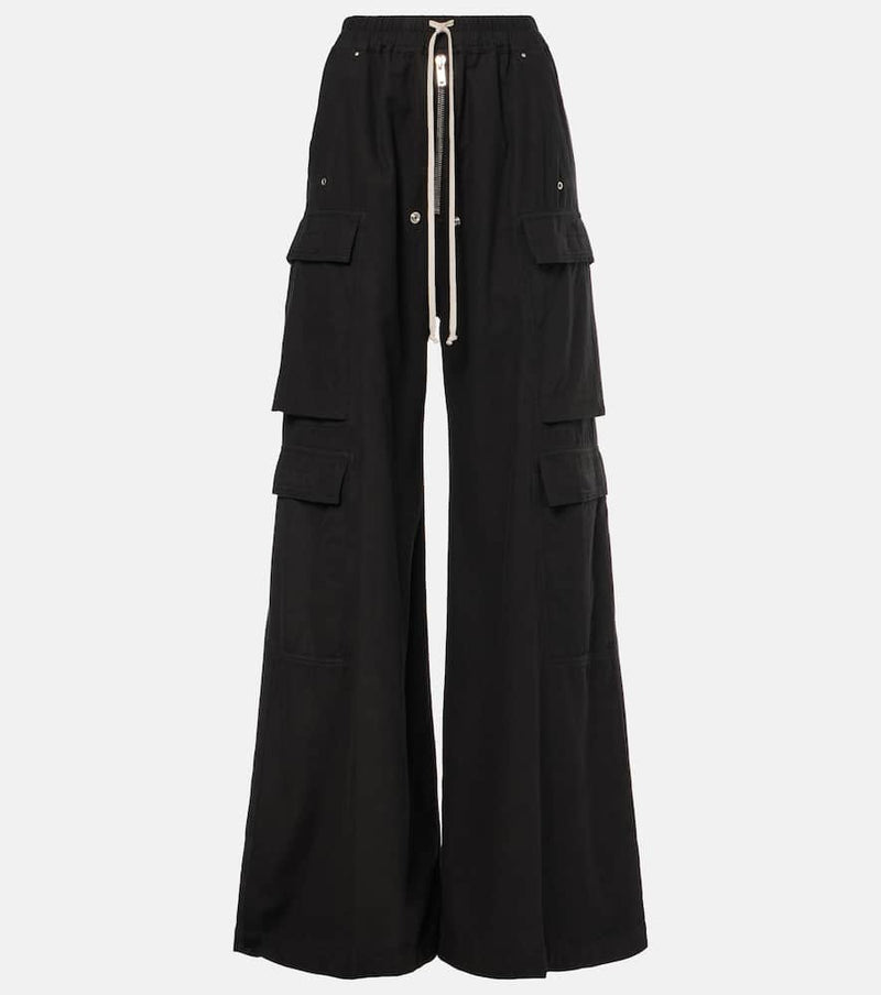 Rick Owens Cotton cargo pants