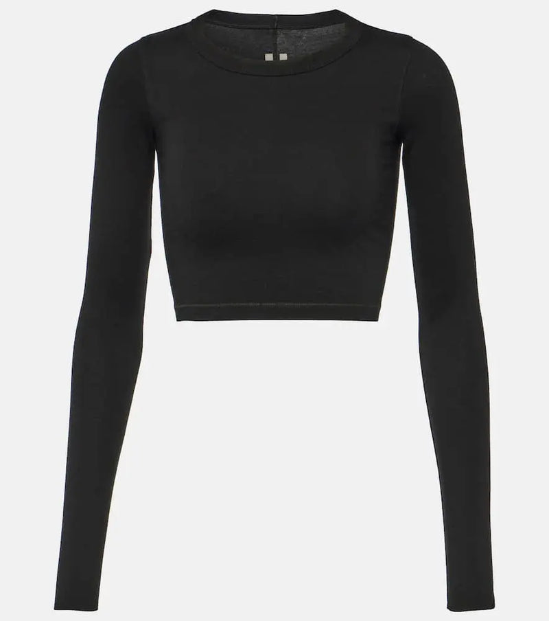 Rick Owens Cotton crop top | LYBSTORE