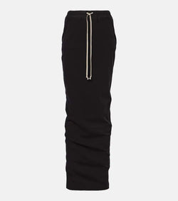 Rick Owens DRKSHDW Pillar denim skirt