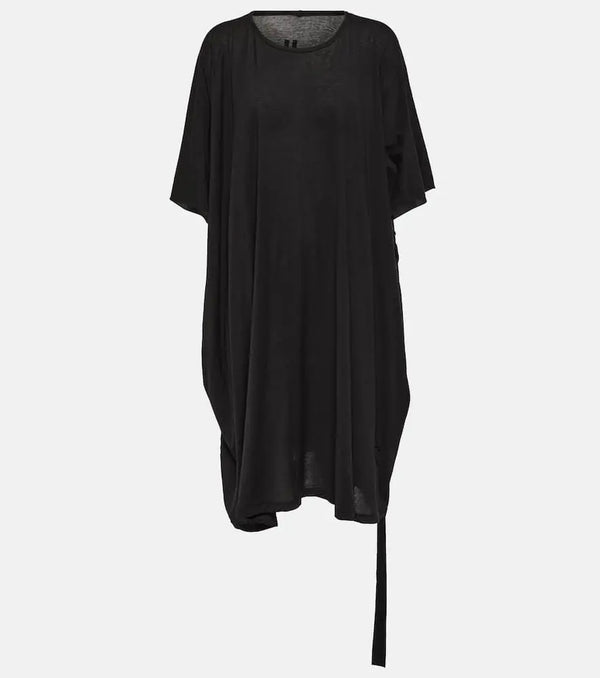 Rick Owens DRKSHDW cotton jersey midi dress | LYBSTORE