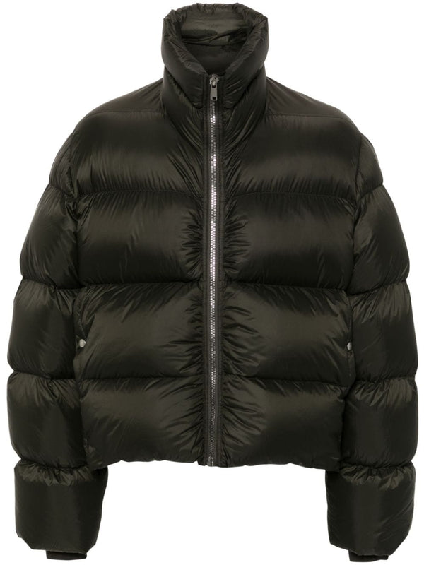 Rick Owens Down Jacket With Logo