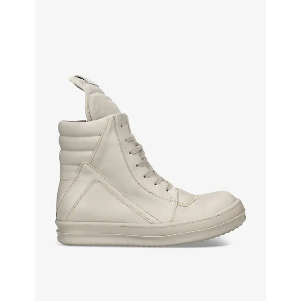 Rick Owens Geobasket lace-up leather high-top trainers