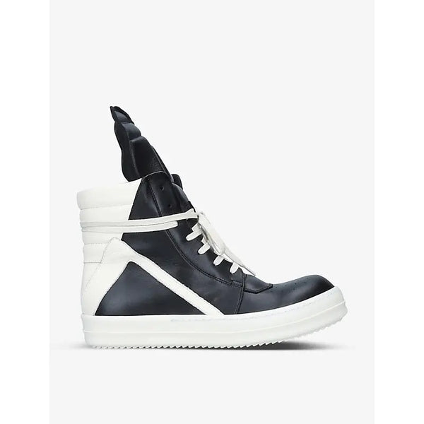 Rick Owens Geobasket leather high-top trainers | Rick Owens