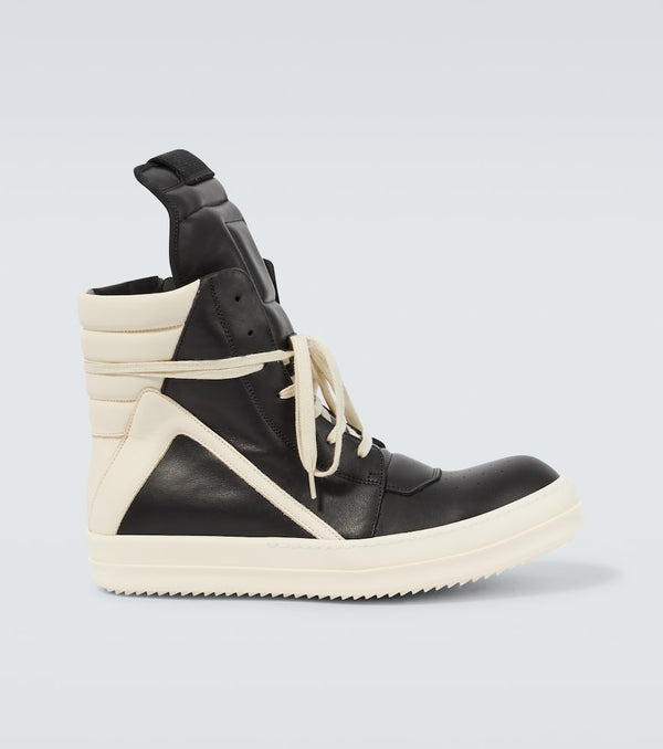 Rick Owens Leather high-top sneakers