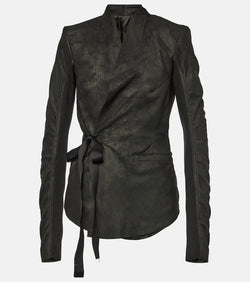 Rick Owens Leather jacket | LYBSTORE