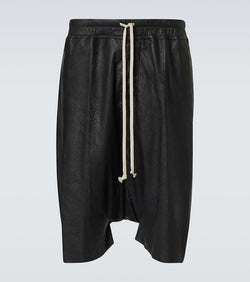 Rick Owens Leather shorts