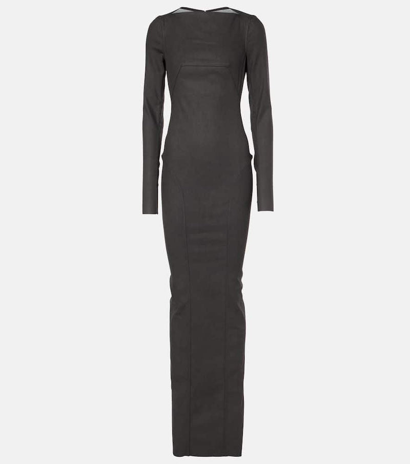 Rick Owens Luna cotton-blend gown