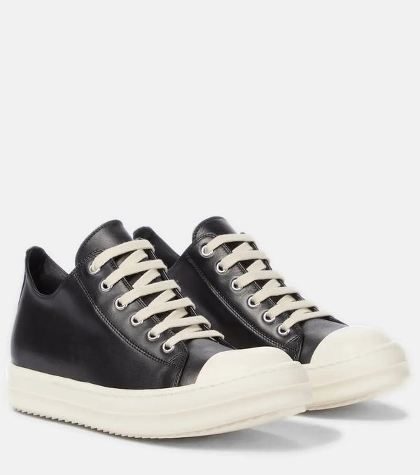 Rick Owens Phlegethon leather sneakers | LYBSTORE