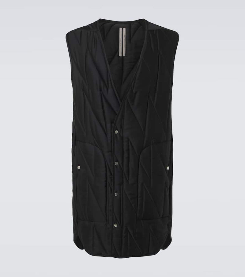 Rick Owens Quilted puffer vest