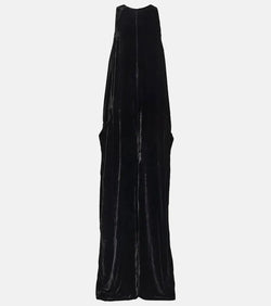 Rick Owens Senza velvet jumpsuit | LYBSTORE