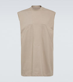 Rick Owens Splintered Tarp cotton jersey tank top