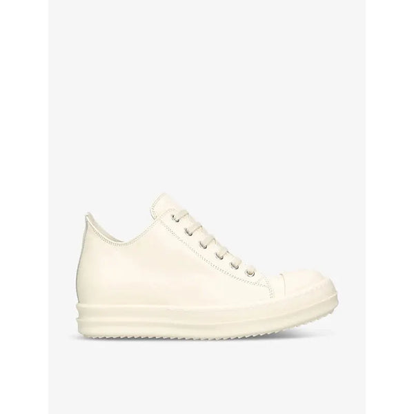 Rick Owens Toe-cap leather low-top trainers