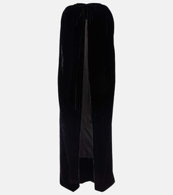 Rick Owens Velvet cape | LYBSTORE