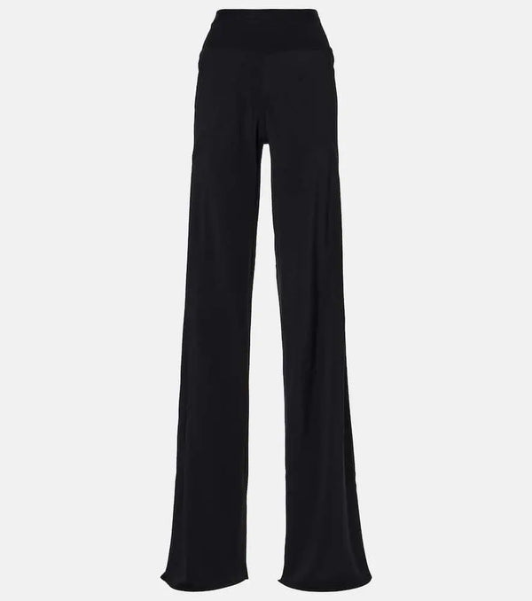 Rick Owens Velvet wide-leg pants | LYBSTORE