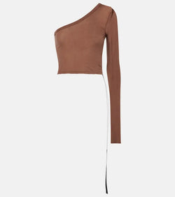 Rick Owens Ziggy cotton jersey top | LYBSTORE