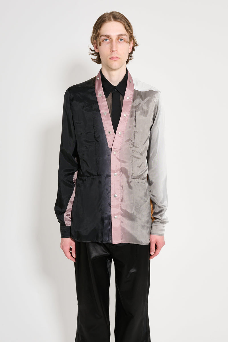 Rick Owens Larry Fogpocket Shirt Lido Degrade