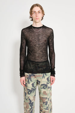 Rick Owens Pull Sweater Black