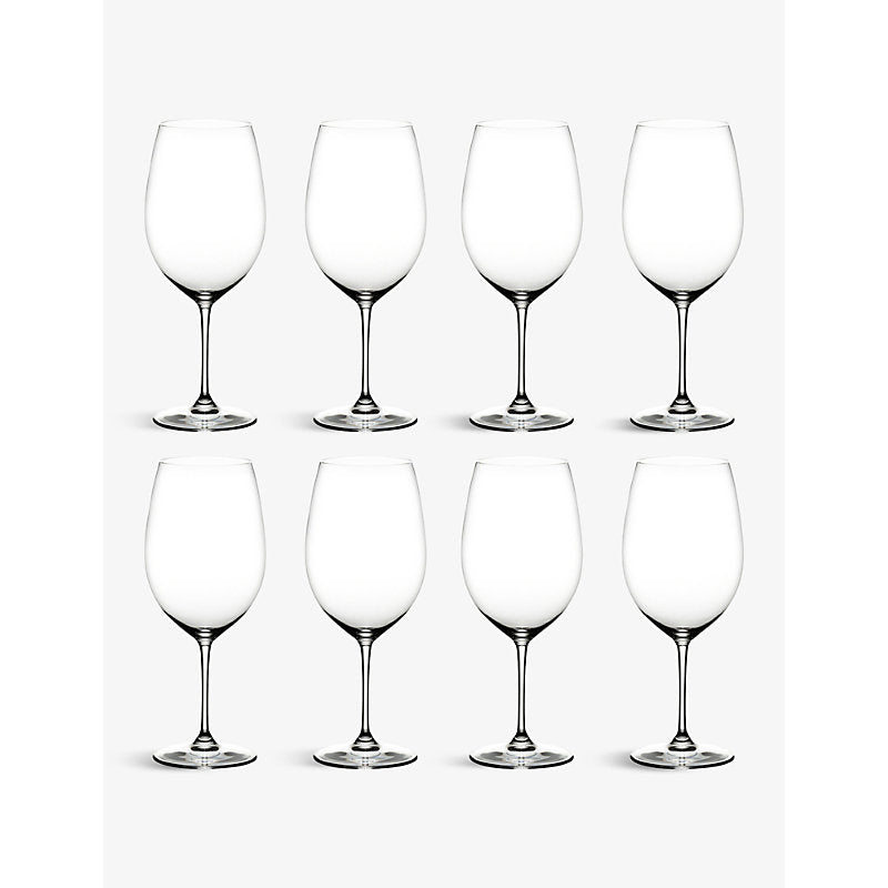 Riedel Vinum Bordeaux glasses set of eight