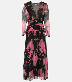 Rixo Racquel floral maxi dress