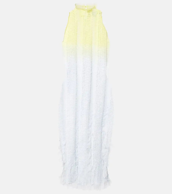 Roberta Einer Angel ombré knitted midi dress | LYBSTORE