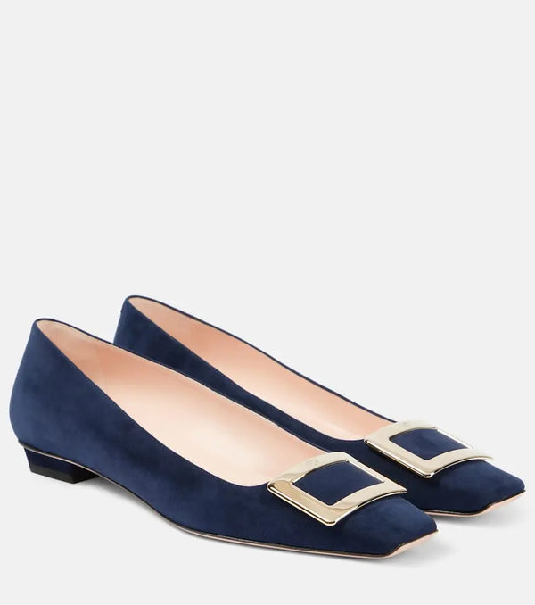 Roger Vivier Belle Vivier 25 suede pumps | LYBSTORE