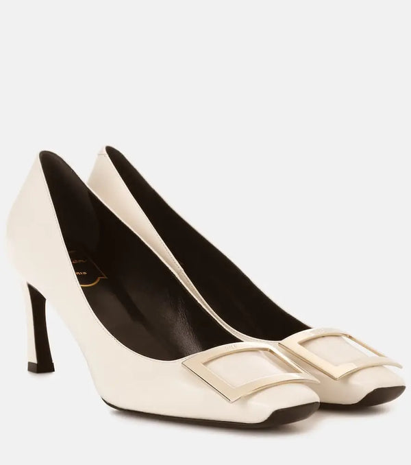 Roger Vivier Belle Vivier Trompette leather pumps | LYBSTORE