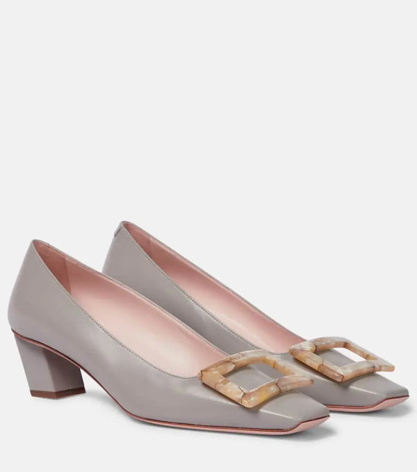 Roger Vivier Belle Vivier leather pumps | LYBSTORE