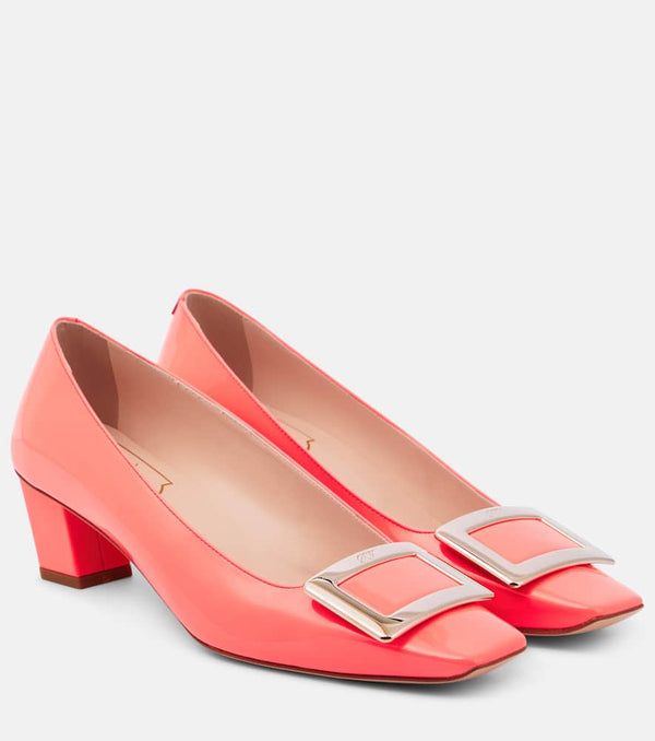 Roger Vivier Belle Vivier patent leather pumps