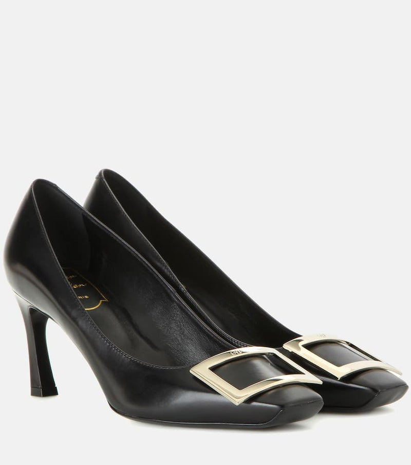 Roger Vivier Décolleté Belle Vivier Trompette leather pumps