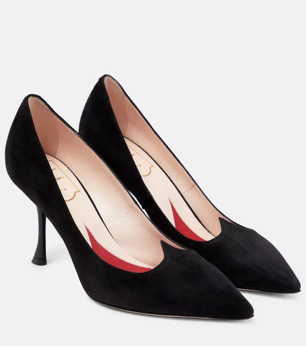 Roger Vivier I Love Vivier suede pumps