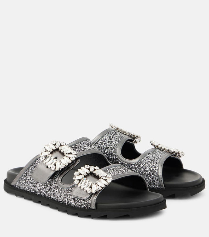 Roger Vivier Slidy Viv' embellished sandals