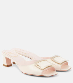 Roger Vivier Trompette 45 patent leather mules