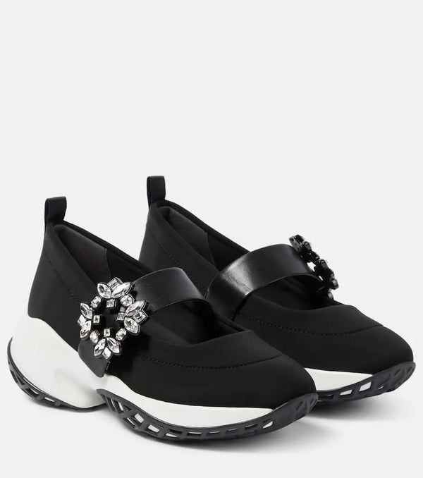 Roger Vivier Viv' Match embellished sneakers