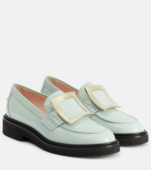 Roger Vivier Viv' Rangers patent leather loafers | LYBSTORE