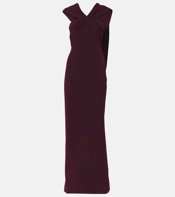 Roland Mouret Asymmetic cady gown | LYBSTORE