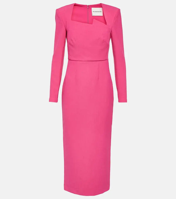 Roland Mouret Asymmetric midi dress