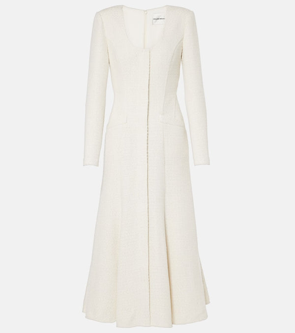 Roland Mouret Bouclé midi dress | LYBSTORE