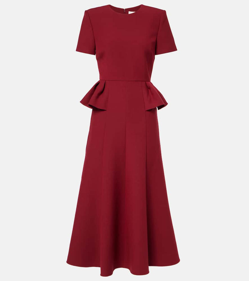 Roland Mouret Crêpe midi dress