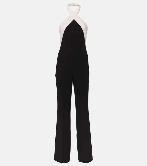 Roland Mouret Halterneck cady jumpsuit | LYBSTORE