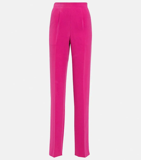 Roland Mouret High-rise crêpe pants | LYBSTORE