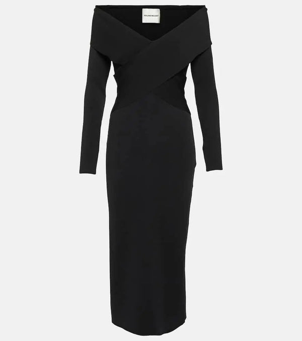 Roland Mouret Jersey midi dress | LYBSTORE