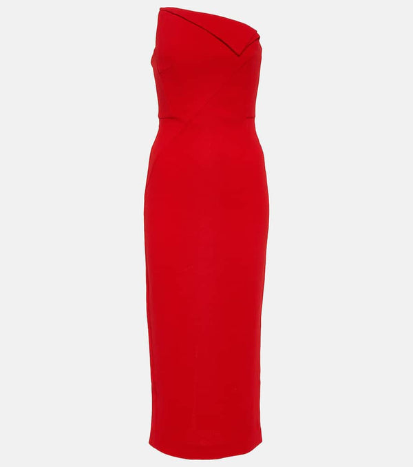 Roland Mouret Origami wool midi dress