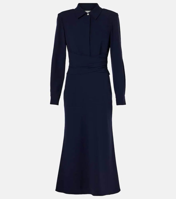 Roland Mouret Satin crêpe midi dress | LYBSTORE