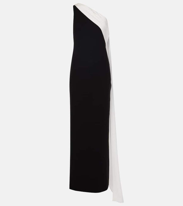 Roland Mouret Scarf-detail one-shoulder gown