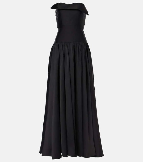 Roland Mouret Strapless silk-blend taffeta gown | LYBSTORE