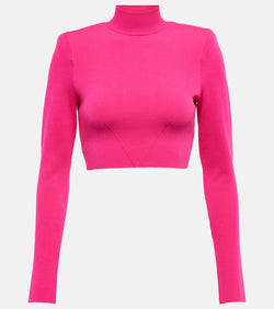 Roland Mouret Turtleneck crop top