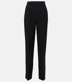 Roland Mouret Wool and silk straight pants