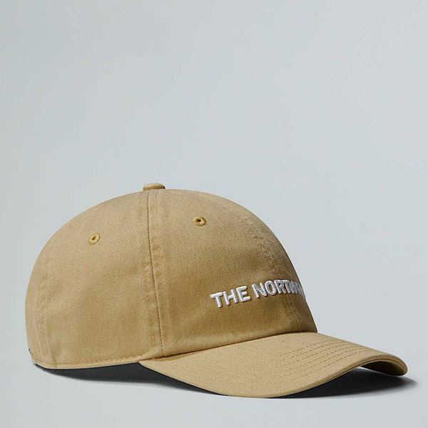 The North Face Roomy Norm Cap Washed Khaki Stone-horizontal Logo male